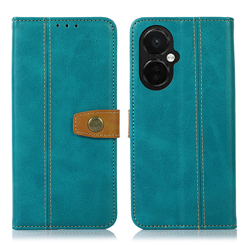 Leather Case Stands Flip Cover Holder M16L for OnePlus Nord CE 3 5G Green