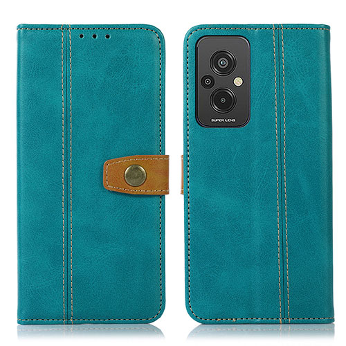 Leather Case Stands Flip Cover Holder M16L for Xiaomi Redmi 11 Prime 4G Green