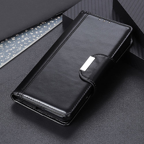 Leather Case Stands Flip Cover Holder ML13 for Huawei Honor 50 Pro 5G Black