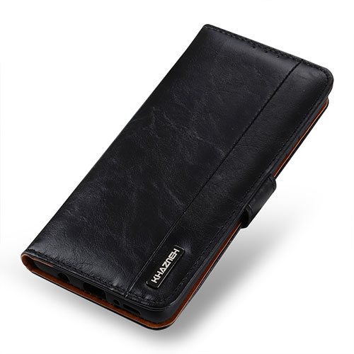 Leather Case Stands Flip Cover Holder ML13 for Xiaomi Redmi K40 Pro 5G Black