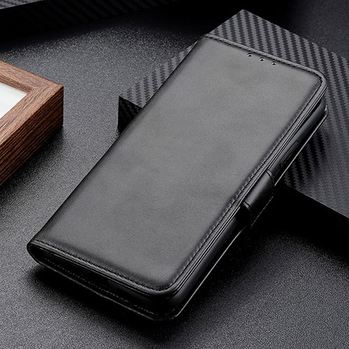 Leather Case Stands Flip Cover Holder ML15 for Google Pixel 6a 5G Black