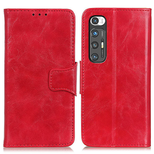 Leather Case Stands Flip Cover Holder ML2 for Xiaomi Mi 10S 5G Red