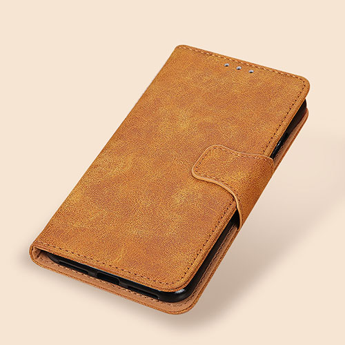 Leather Case Stands Flip Cover Holder ML3 for Huawei Nova 8i Khaki