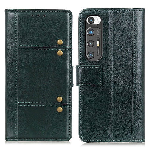 Leather Case Stands Flip Cover Holder ML6 for Xiaomi Mi 10S 5G Green