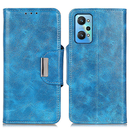 Leather Case Stands Flip Cover Holder N04P for Realme GT Neo2 5G Sky Blue