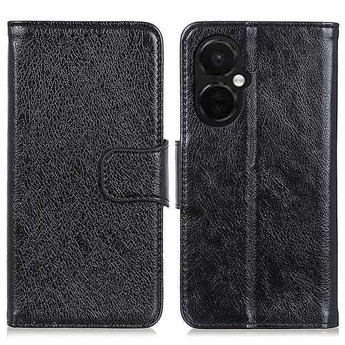 Leather Case Stands Flip Cover Holder N05P for OnePlus Nord CE 3 5G Black