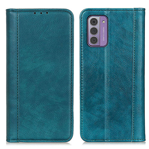 Leather Case Stands Flip Cover Holder N08P for Nokia G42 5G Green