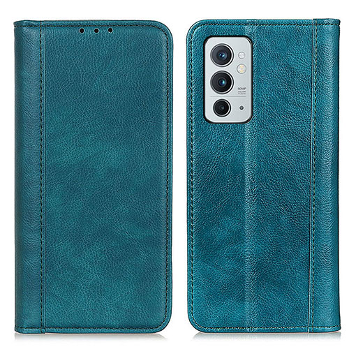 Leather Case Stands Flip Cover Holder N08P for OnePlus 9RT 5G Green