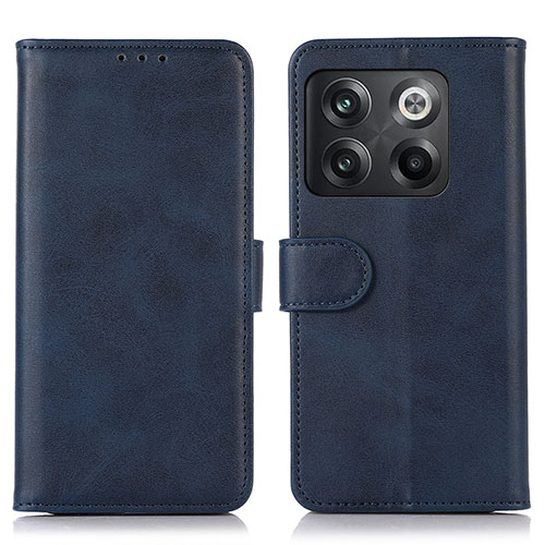 Leather Case Stands Flip Cover Holder N08P for OnePlus Ace Pro 5G Blue