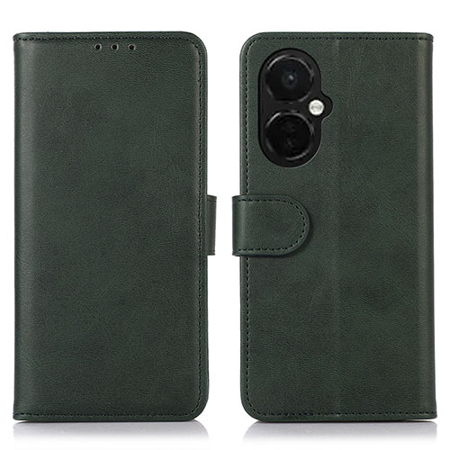 Leather Case Stands Flip Cover Holder N08P for OnePlus Nord N30 5G Green