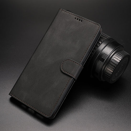 Leather Case Stands Flip Cover Holder SY3 for Google Pixel 6 5G Black