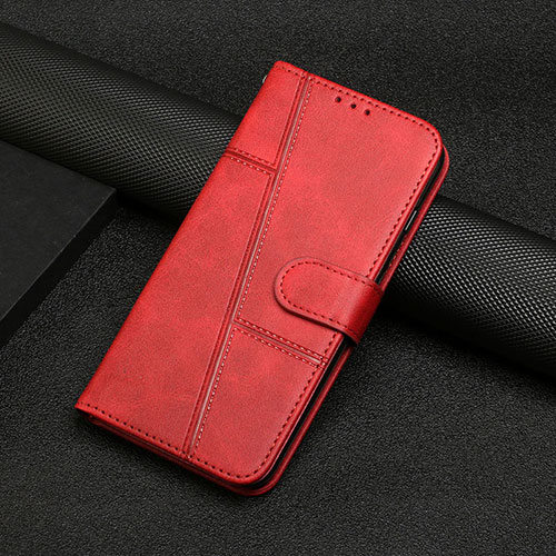 Leather Case Stands Flip Cover Holder Y01X for Xiaomi Mi 13 5G Red