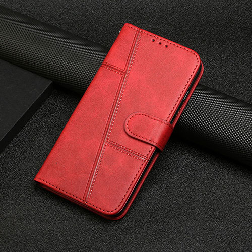 Leather Case Stands Flip Cover Holder Y01X for Xiaomi Redmi Note 12 Pro 5G Red