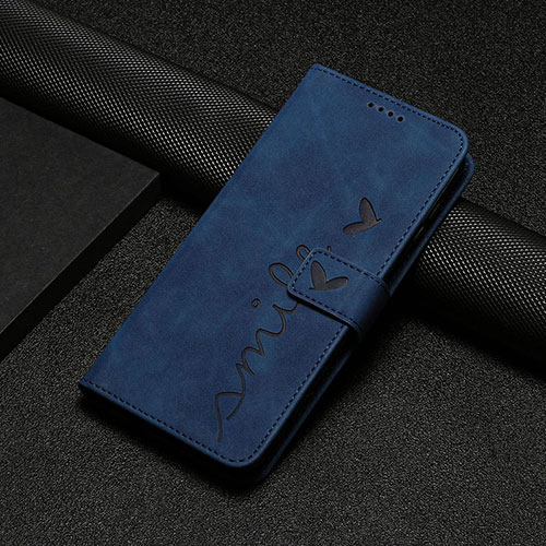 Leather Case Stands Flip Cover Holder Y03X for Xiaomi Redmi Note 12 Pro Speed 5G Blue