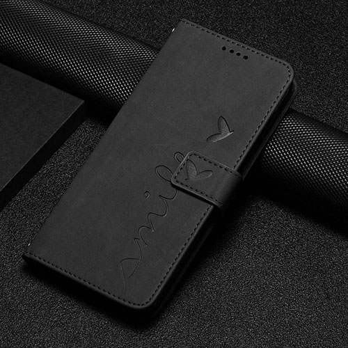 Leather Case Stands Flip Cover Holder Y06X for Google Pixel 7 Pro 5G Black