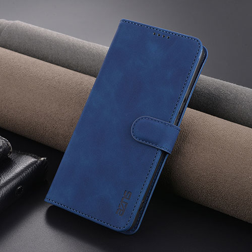 Leather Case Stands Flip Cover Holder YZ5 for Xiaomi Mi 13T 5G Blue