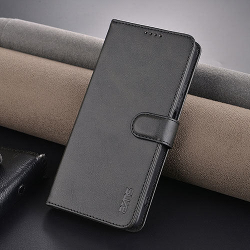 Leather Case Stands Flip Cover Holder YZ5 for Xiaomi Redmi Note 13 5G Black