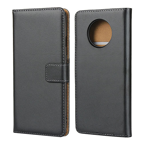 Leather Case Stands Flip Cover K01 for OnePlus 7T Black