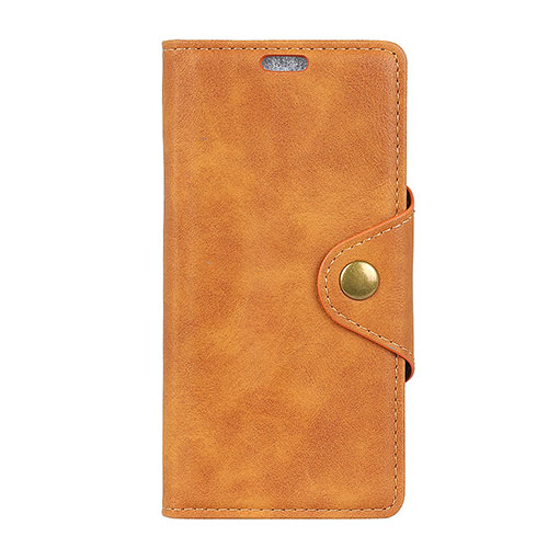 Leather Case Stands Flip Cover L01 Holder for Alcatel 5V Orange