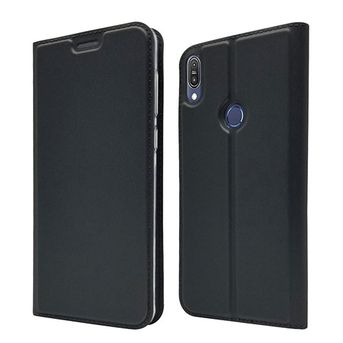 Leather Case Stands Flip Cover L01 Holder for Asus Zenfone Max Pro M1 ZB601KL Black