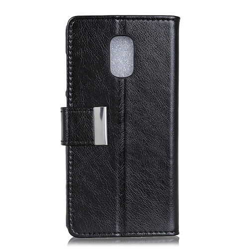 Leather Case Stands Flip Cover L01 Holder for Asus ZenFone V Live Black