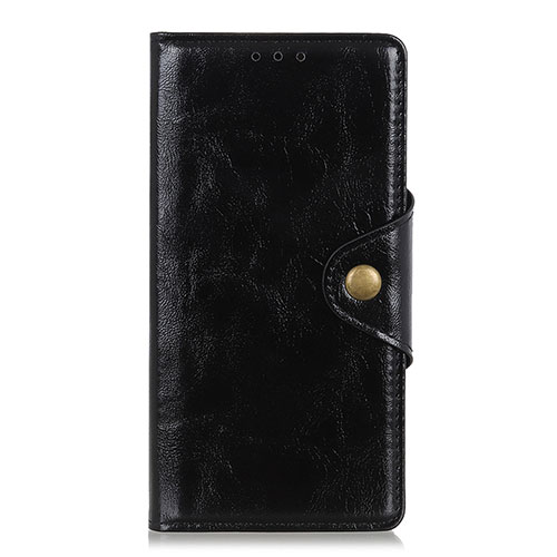 Leather Case Stands Flip Cover L01 Holder for Huawei Enjoy 10S Black