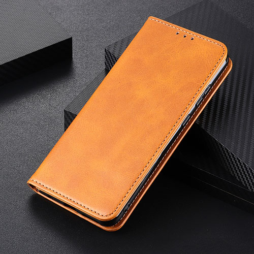 Leather Case Stands Flip Cover L01 Holder for Huawei Nova Lite 3 Plus Orange