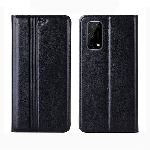 Leather Case Stands Flip Cover L01 Holder for Realme Narzo 30 Pro 5G Black