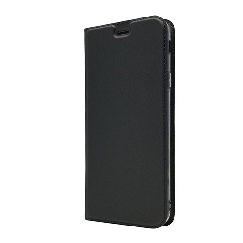 Leather Case Stands Flip Cover L01 Holder for Sony Xperia 10 Black