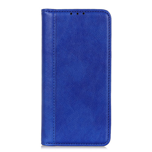 Leather Case Stands Flip Cover L02 Holder for Oppo A11s Blue