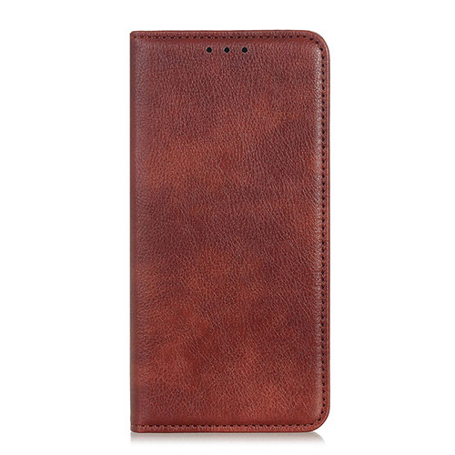 Leather Case Stands Flip Cover L02 Holder for Samsung Galaxy Note 20 Plus 5G Brown