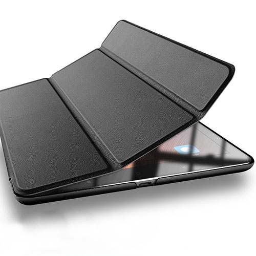 Leather Case Stands Flip Cover L03 for Xiaomi Mi Pad 2 Black