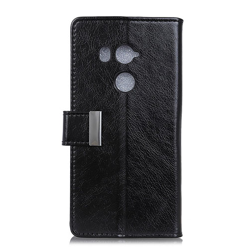 Leather Case Stands Flip Cover L03 Holder for HTC U11 Eyes Black