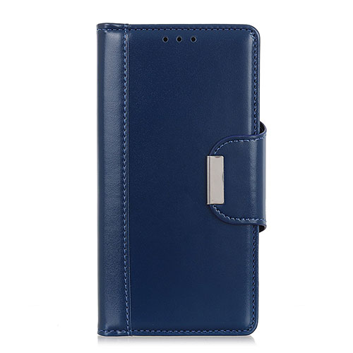 Leather Case Stands Flip Cover L03 Holder for Huawei Honor 30S Blue