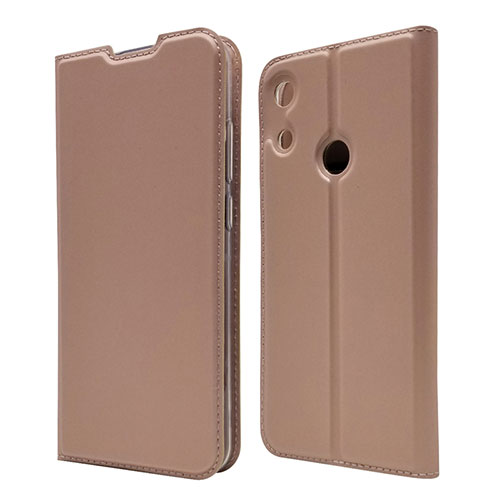 Leather Case Stands Flip Cover L03 Holder for Huawei Honor 8A Rose Gold