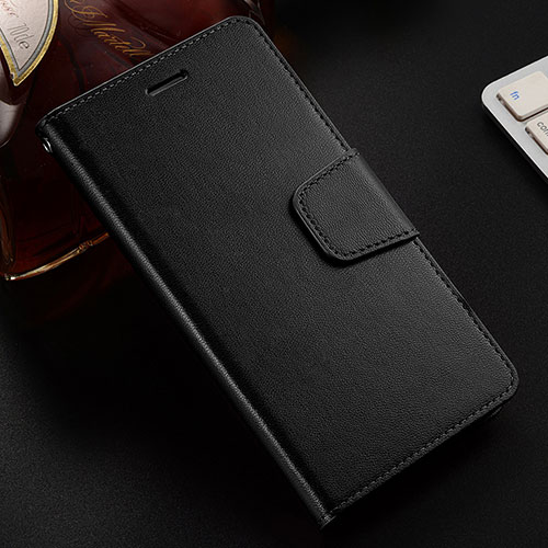 Leather Case Stands Flip Cover L03 Holder for Huawei Honor V10 Lite Black