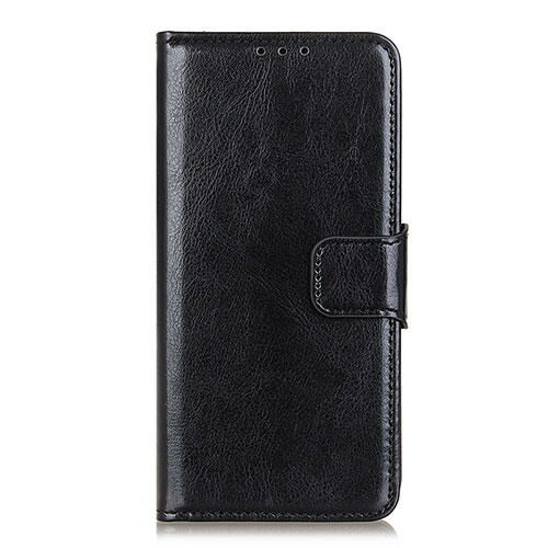 Leather Case Stands Flip Cover L03 Holder for Huawei P Smart (2021) Black