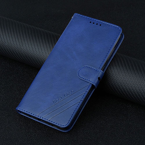 Leather Case Stands Flip Cover L03 Holder for Motorola Moto Edge S Pro 5G Blue