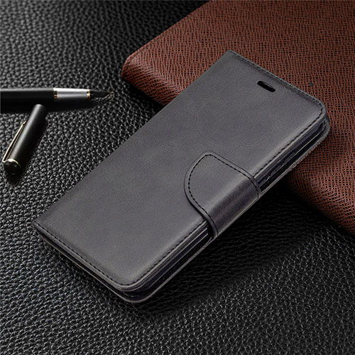 Leather Case Stands Flip Cover L04 Holder for Nokia 1.3 Black