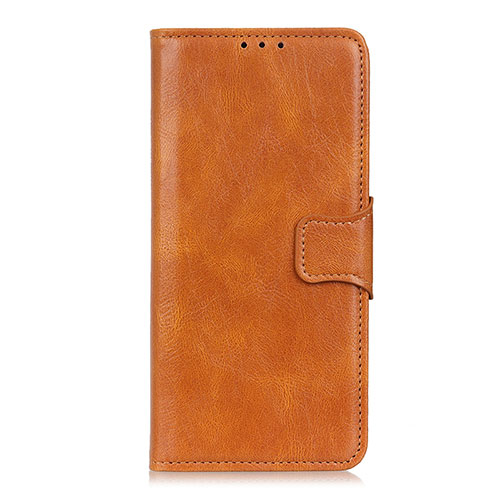 Leather Case Stands Flip Cover L04 Holder for OnePlus Nord Orange