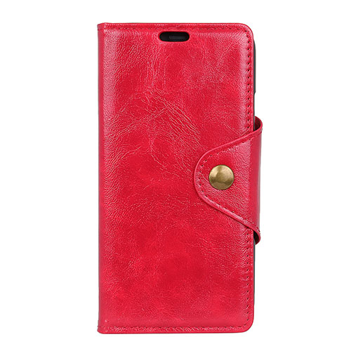 Leather Case Stands Flip Cover L05 Holder for Asus Zenfone Max Pro M1 ZB601KL Red