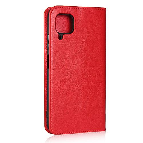 Leather Case Stands Flip Cover L05 Holder for Huawei Nova 7i Red