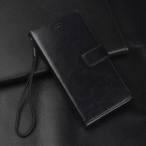 Leather Case Stands Flip Cover L05 Holder for Huawei P Smart Pro (2019) Black