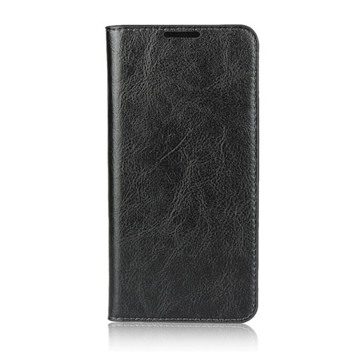 Leather Case Stands Flip Cover L05 Holder for Huawei P30 Lite New Edition Black