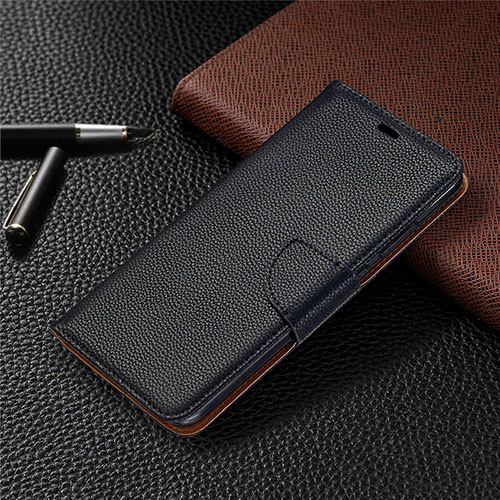 Leather Case Stands Flip Cover L05 Holder for Nokia 5.3 Black