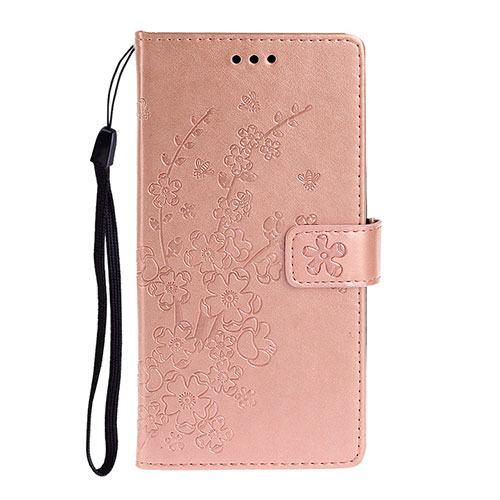 Leather Case Stands Flip Cover L05 Holder for Samsung Galaxy A51 5G Rose Gold