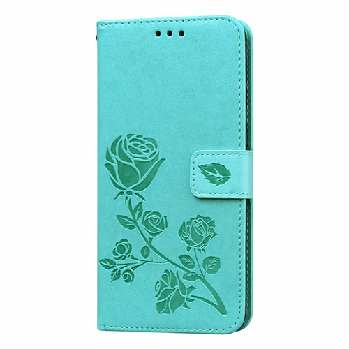 Leather Case Stands Flip Cover L05 Holder for Samsung Galaxy M21s Green