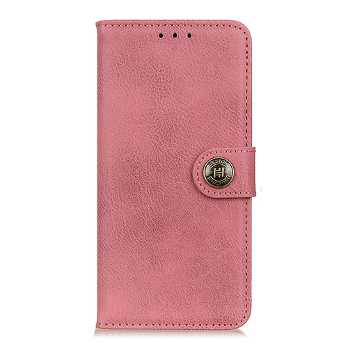 Leather Case Stands Flip Cover L05 Holder for Xiaomi Poco X3 Pink