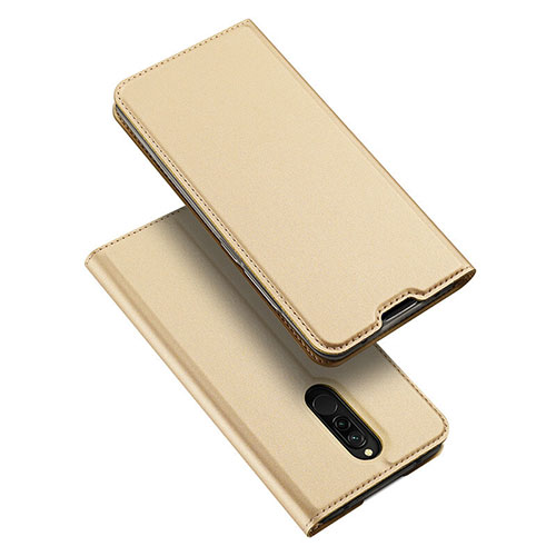 Leather Case Stands Flip Cover L05 Holder for Xiaomi Redmi 8 Gold