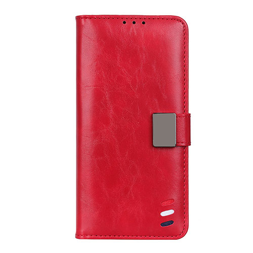 Leather Case Stands Flip Cover L05 Holder for Xiaomi Redmi K30S 5G Red